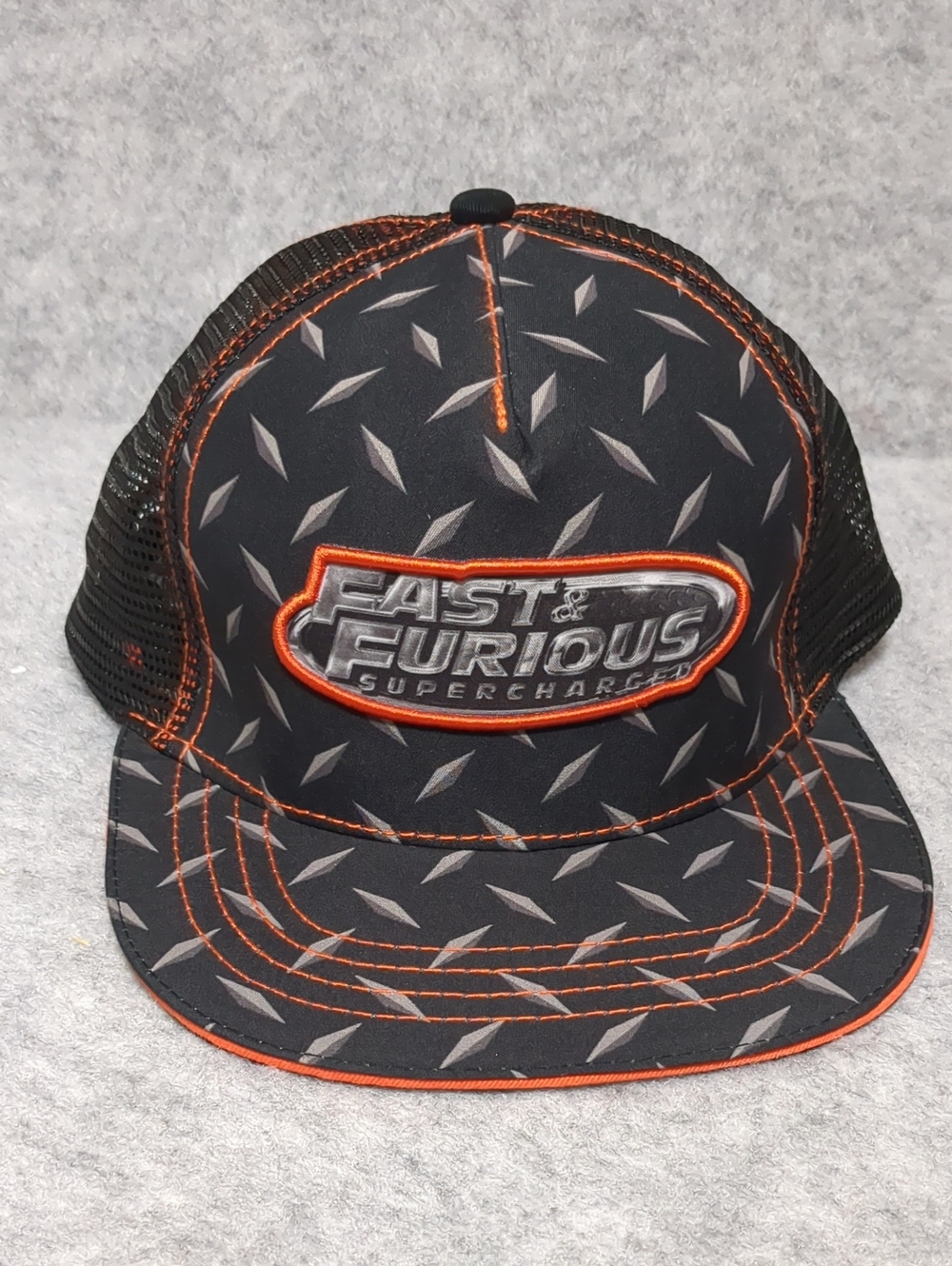Fast and Furious Supercharged Universal Studios adjustable hat ball cap